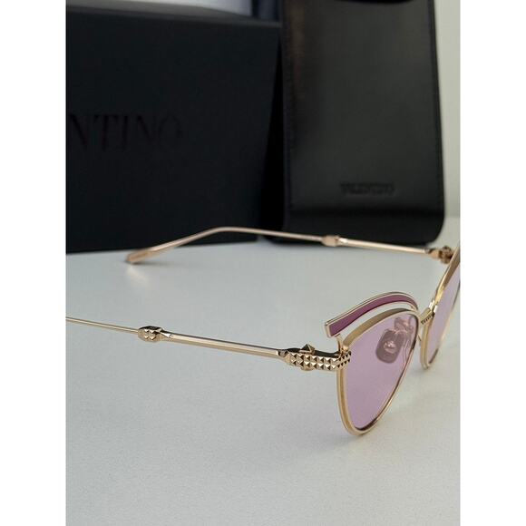 NEW Valentino V-Glassliner VLS118-D Pink Cat Eye Sunglasses main image 7
